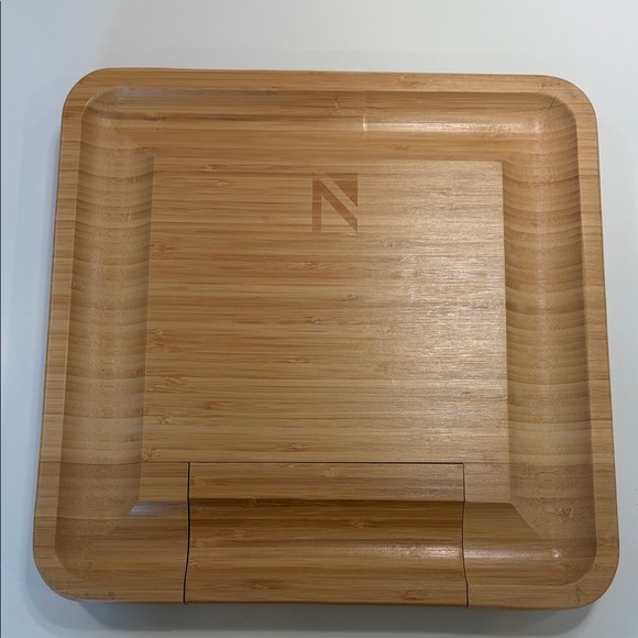 Nordstrom Other - Nordstrom Bamboo Cheese Board with utensil drawer.
